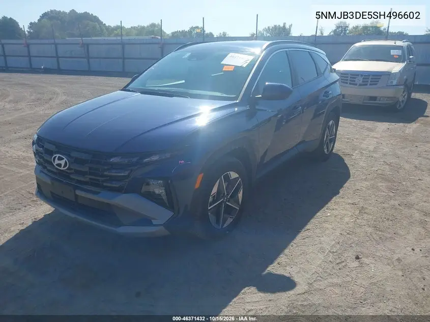 2025 HYUNDAI TUCSON VIN 5NMJB3DE5SH496602 — фото 2