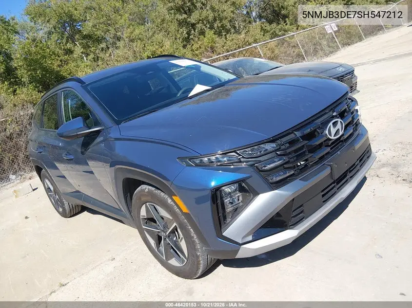HYUNDAI TUCSON 2025, VIN 5NMJB3DE7SH547212