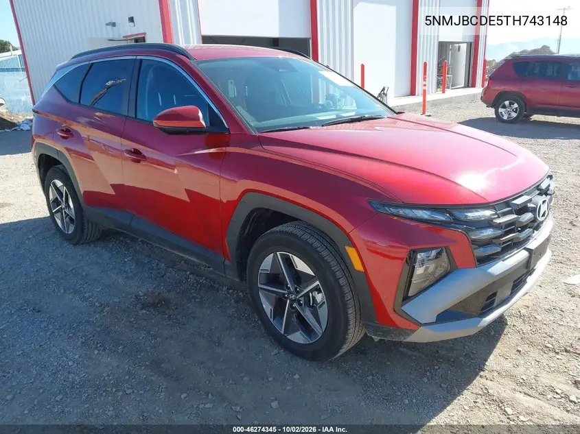 HYUNDAI TUCSON 2026, VIN 5NMJBCDE5TH743148
