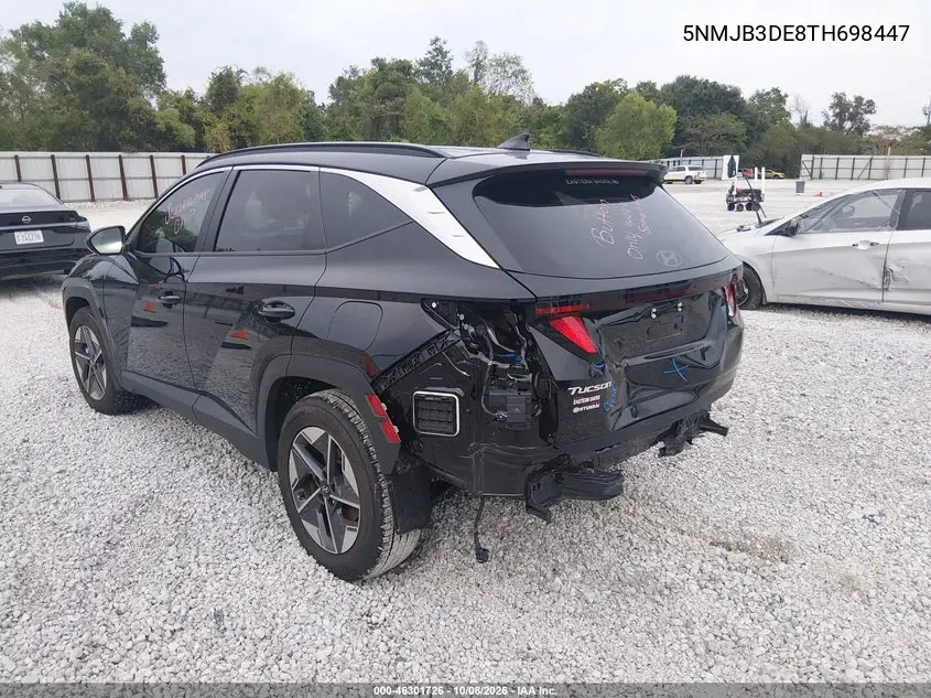 2026 HYUNDAI TUCSON VIN 5NMJB3DE8TH698447 — фото 3