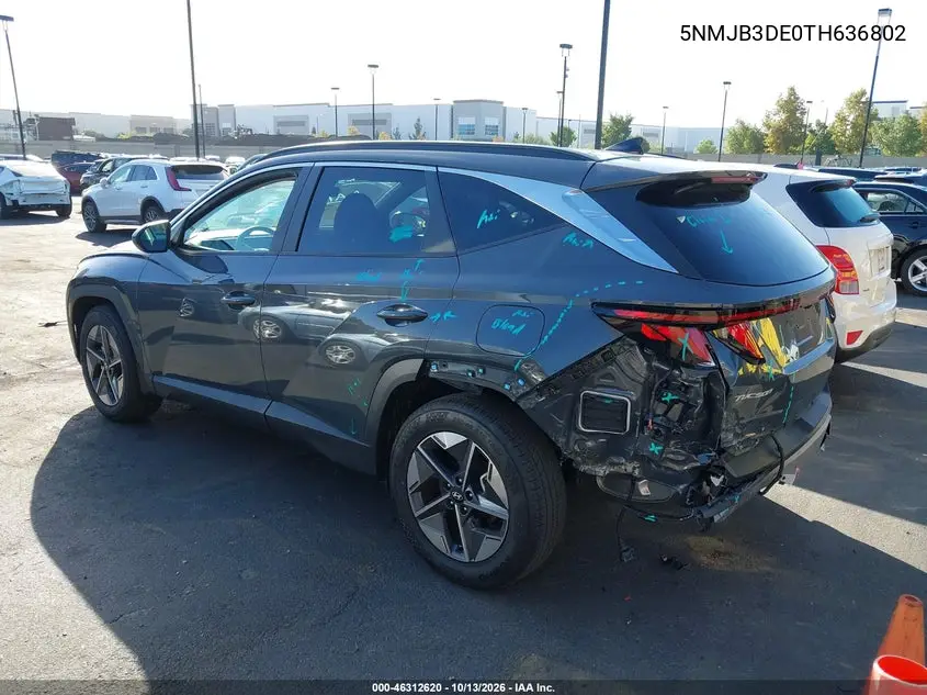 2026 HYUNDAI TUCSON VIN 5NMJB3DE0TH636802 — фото 3