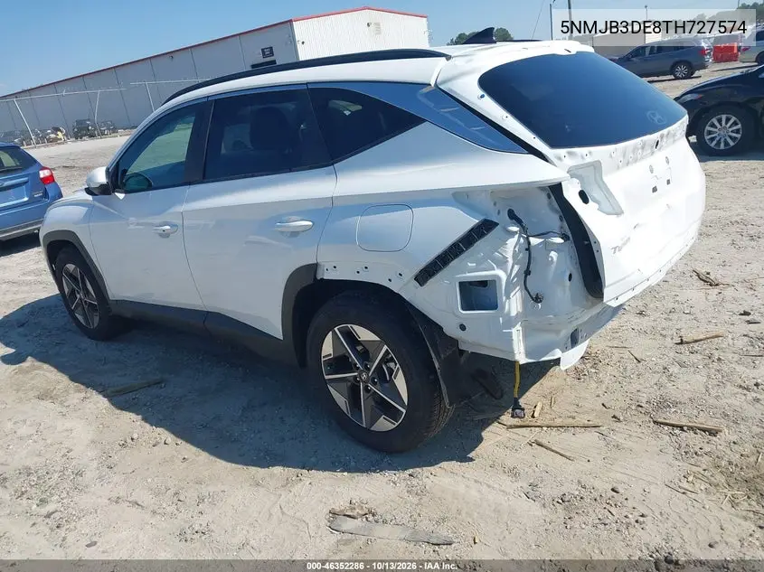 2026 HYUNDAI TUCSON VIN 5NMJB3DE8TH727574 — фото 3