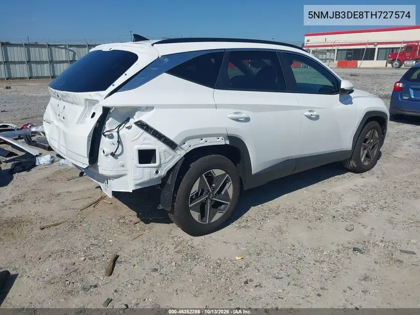 2026 HYUNDAI TUCSON VIN 5NMJB3DE8TH727574 — фото 4