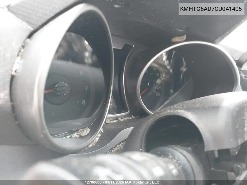 2012 HYUNDAI VELOSTER VIN KMHTC6AD7CU041405 — фото 15