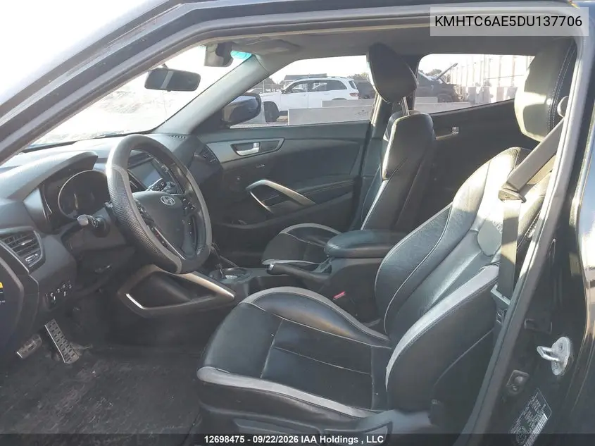 2013 HYUNDAI VELOSTER VIN KMHTC6AE5DU137706 — фото 16