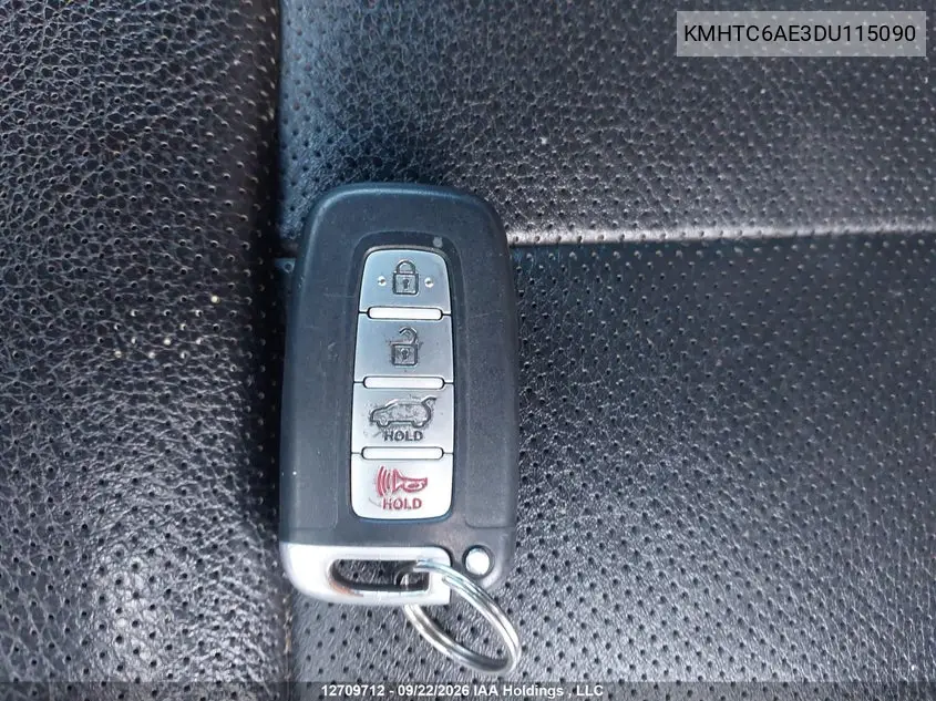 2013 HYUNDAI VELOSTER VIN KMHTC6AE3DU115090 — фото 10