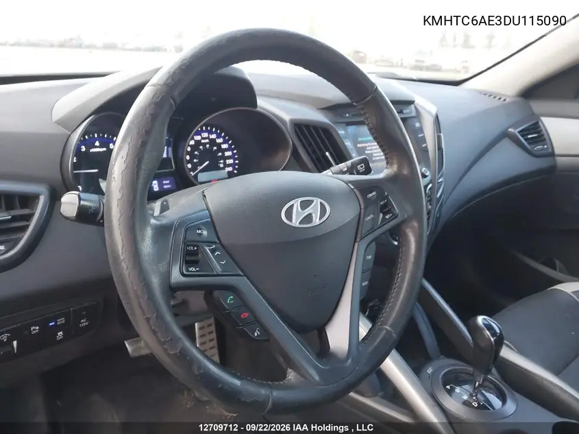 2013 HYUNDAI VELOSTER VIN KMHTC6AE3DU115090 — фото 18