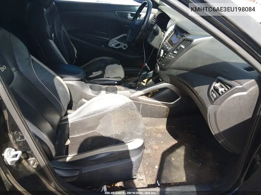 2014 HYUNDAI VELOSTER VIN KMHTC6AE3EU198084 — фото 5