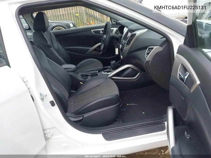 2015 HYUNDAI VELOSTER VIN KMHTC6AD1FU225131 — фото 5