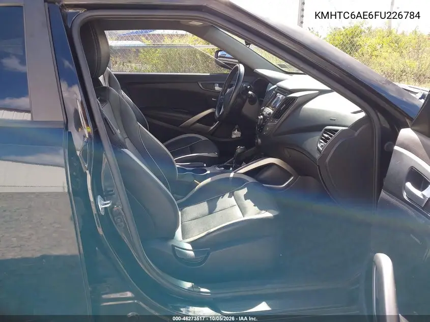 2015 HYUNDAI VELOSTER VIN KMHTC6AE6FU226784 — фото 5