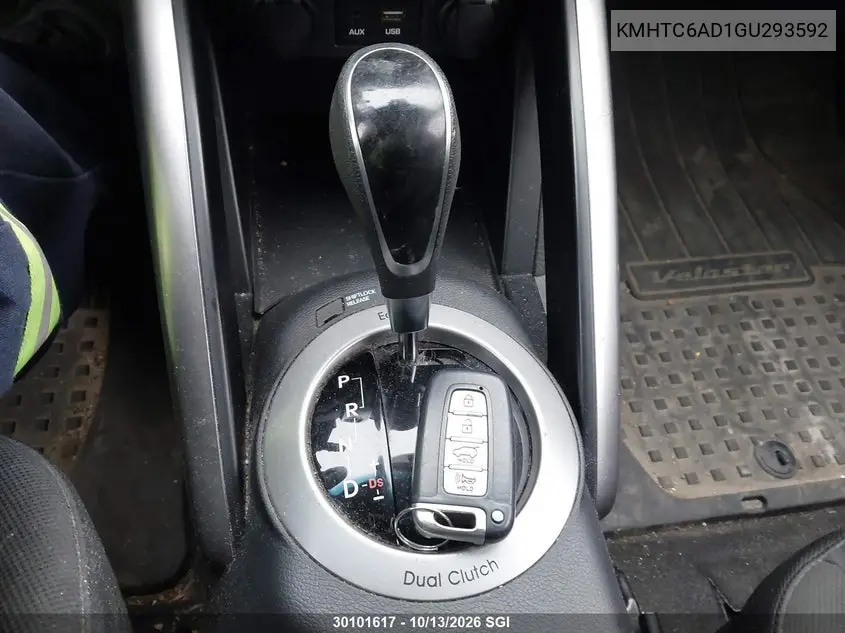 2016 HYUNDAI VELOSTER VIN KMHTC6AD1GU293592 — фото 11
