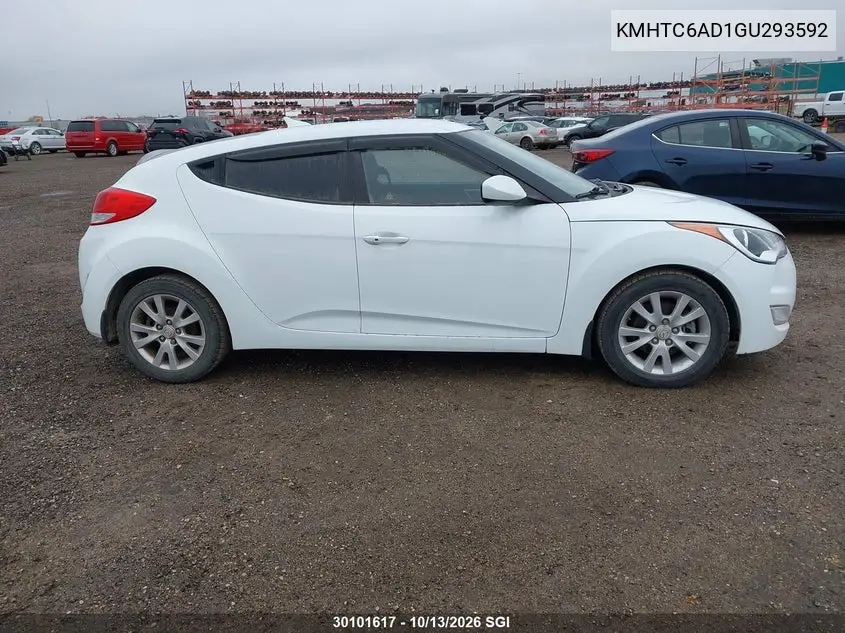 2016 HYUNDAI VELOSTER VIN KMHTC6AD1GU293592 — фото 13