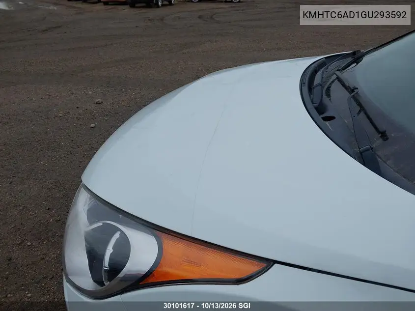 2016 HYUNDAI VELOSTER VIN KMHTC6AD1GU293592 — фото 17