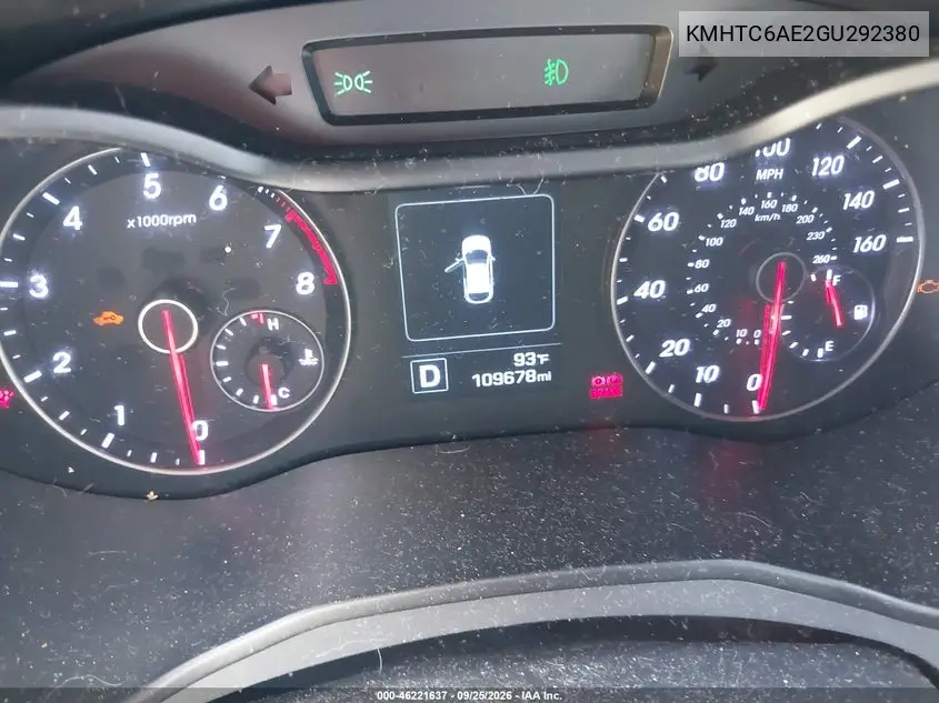 2016 HYUNDAI VELOSTER VIN KMHTC6AE2GU292380 — фото 7