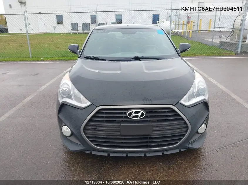 2017 HYUNDAI VELOSTER VIN KMHTC6AE7HU304511 — фото 11