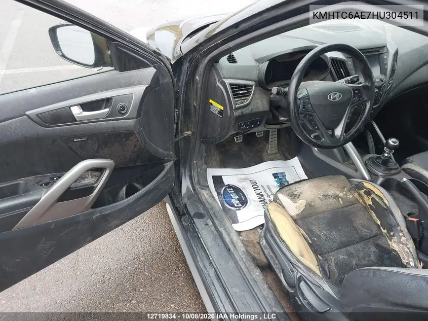2017 HYUNDAI VELOSTER VIN KMHTC6AE7HU304511 — фото 18