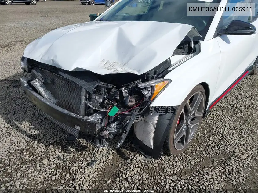 2020 HYUNDAI VELOSTER VIN KMHT36AH1LU005941 — фото 18