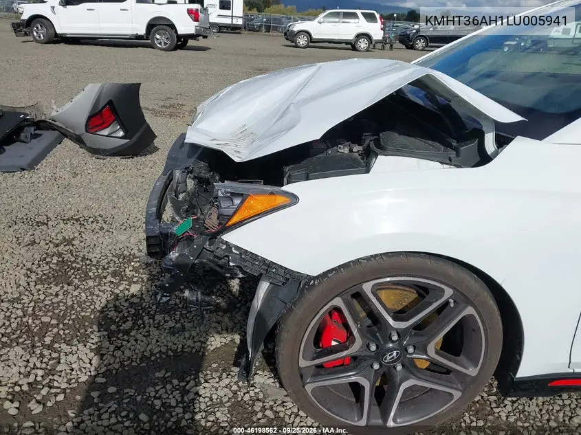 2020 HYUNDAI VELOSTER VIN KMHT36AH1LU005941 — фото 19