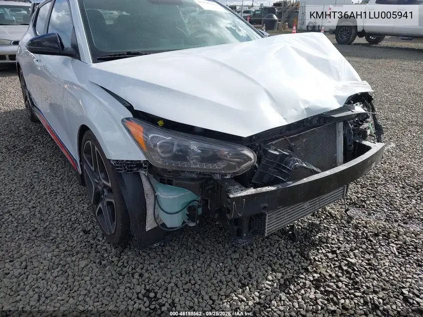 2020 HYUNDAI VELOSTER VIN KMHT36AH1LU005941 — фото 20