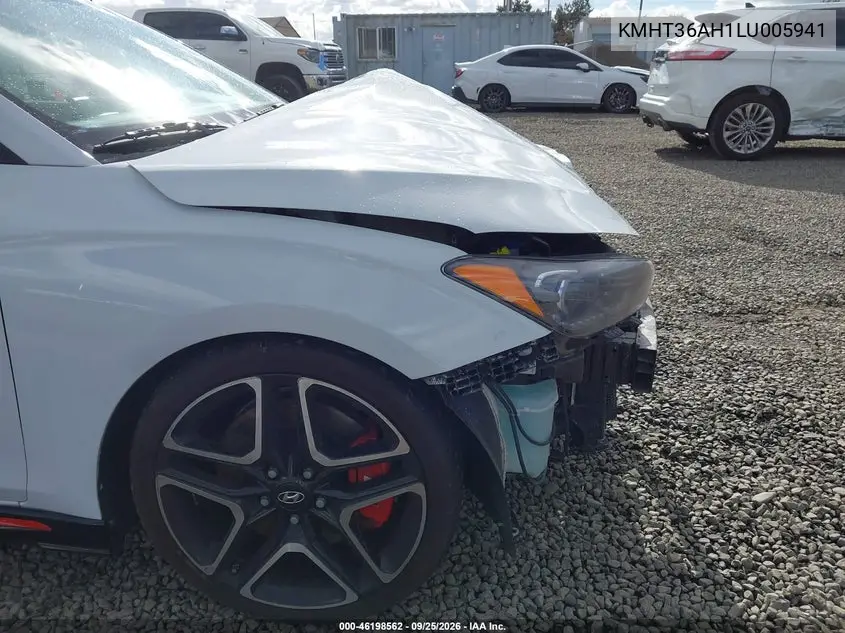 2020 HYUNDAI VELOSTER VIN KMHT36AH1LU005941 — фото 21