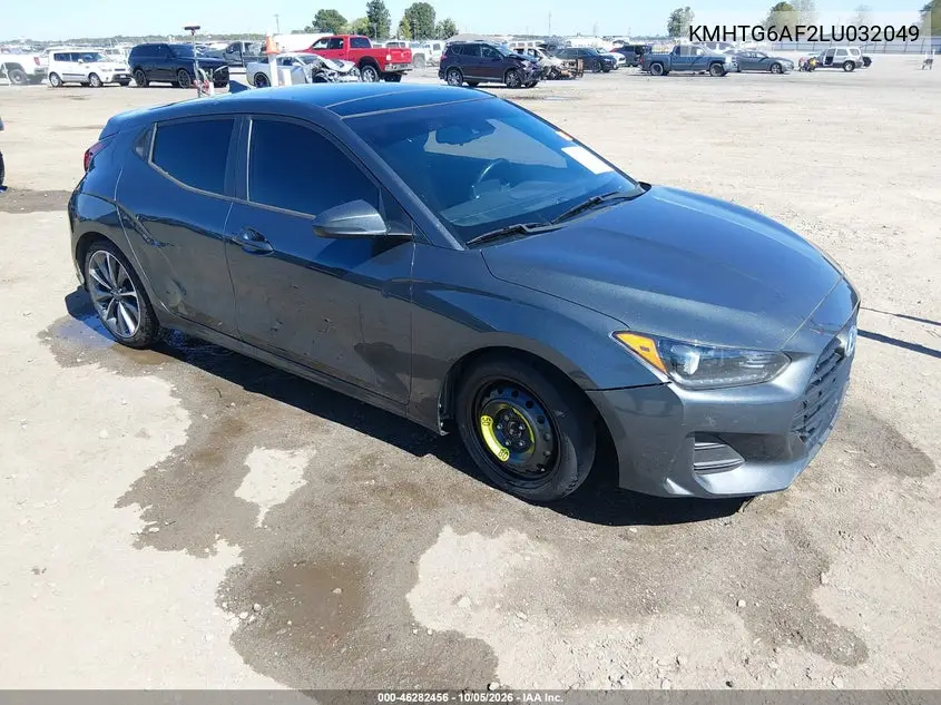HYUNDAI VELOSTER 2020, VIN KMHTG6AF2LU032049