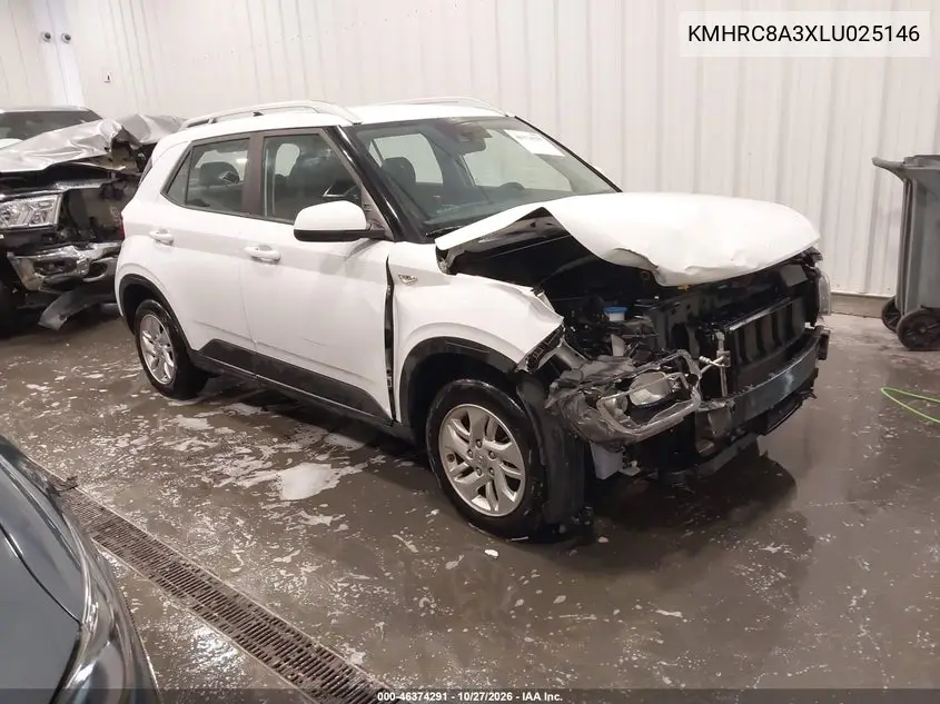 HYUNDAI VENUE 2020, VIN KMHRC8A3XLU025146