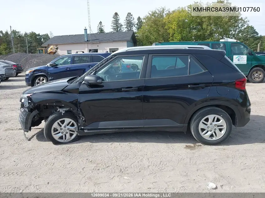 2021 HYUNDAI VENUE VIN KMHRC8A39MU107760 — фото 14