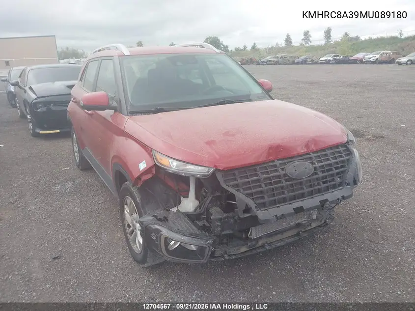 HYUNDAI VENUE 2021, VIN KMHRC8A39MU089180
