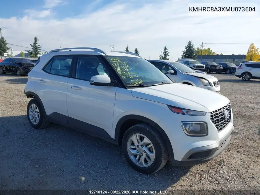 HYUNDAI VENUE 2021, VIN KMHRC8A3XMU073604