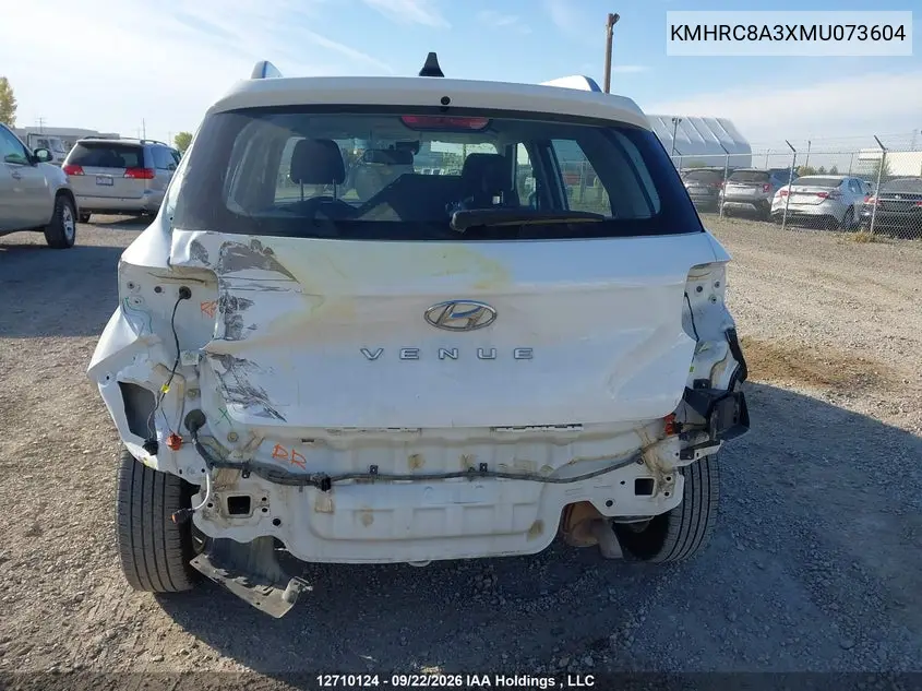 2021 HYUNDAI VENUE VIN KMHRC8A3XMU073604 — фото 17