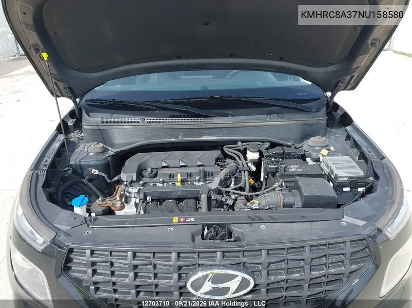 2022 HYUNDAI VENUE VIN KMHRC8A37NU158580 — фото 10