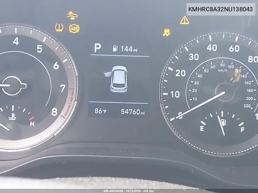 2022 HYUNDAI VENUE VIN KMHRC8A32NU138043 — фото 15