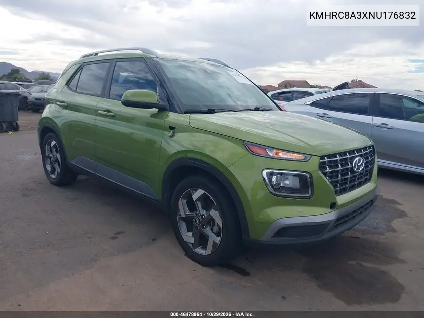 HYUNDAI VENUE 2022, VIN KMHRC8A3XNU176832