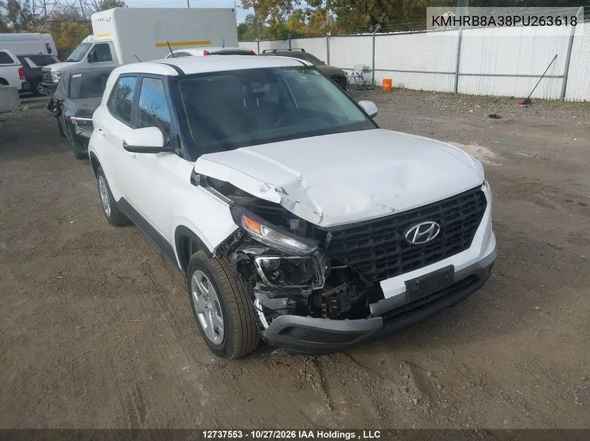 HYUNDAI VENUE 2023, VIN KMHRB8A38PU263618