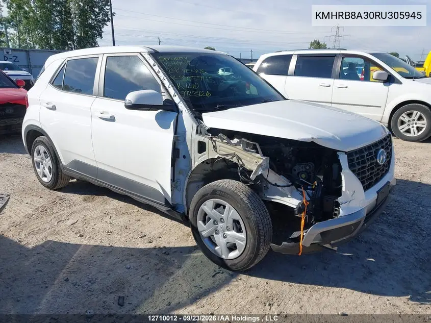 HYUNDAI VENUE 2024, VIN KMHRB8A30RU305945