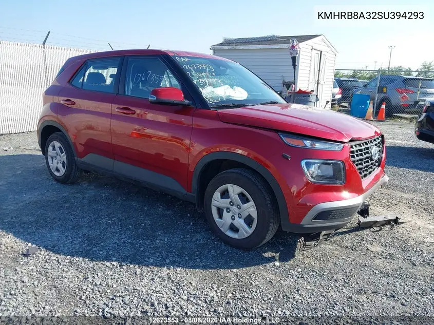 HYUNDAI VENUE 2025, VIN KMHRB8A32SU394293