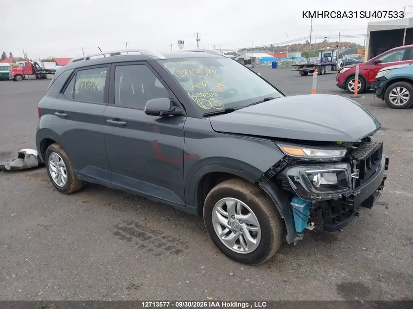 HYUNDAI VENUE 2025, VIN KMHRC8A31SU407533