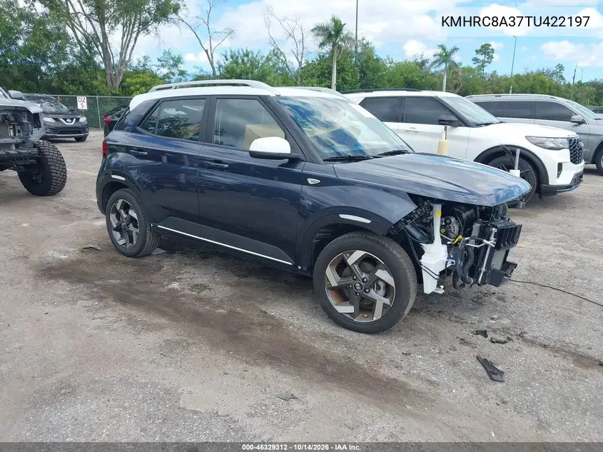 HYUNDAI VENUE 2026, VIN KMHRC8A37TU422197
