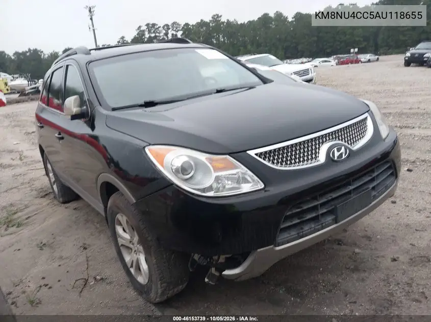 HYUNDAI VERACRUZ 2010, VIN KM8NU4CC5AU118655