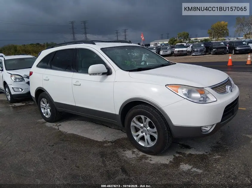 HYUNDAI VERACRUZ 2011, VIN KM8NU4CC1BU157065