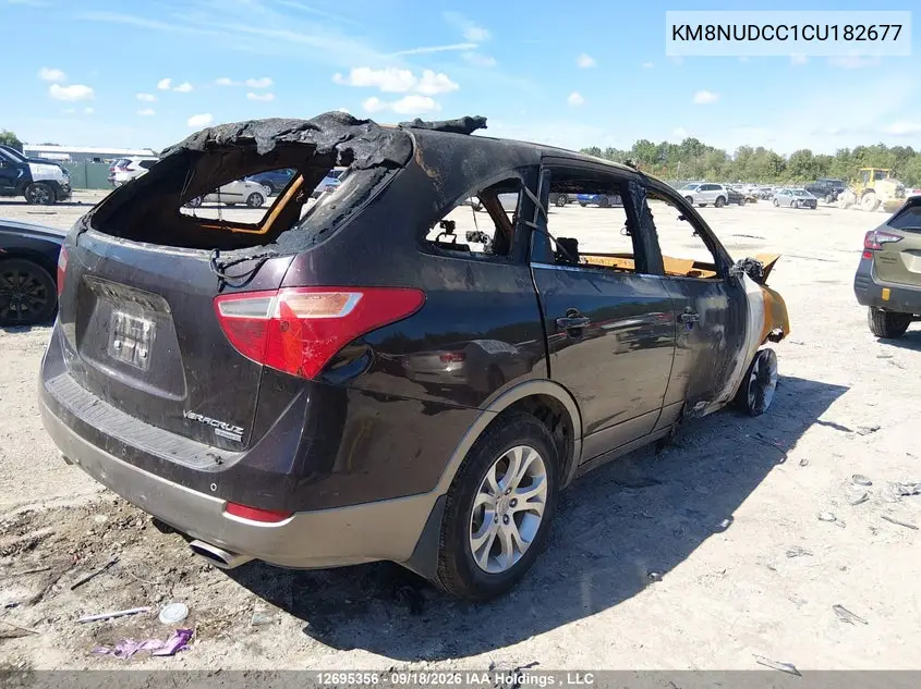 2012 HYUNDAI VERACRUZ VIN KM8NUDCC1CU182677 — фото 4