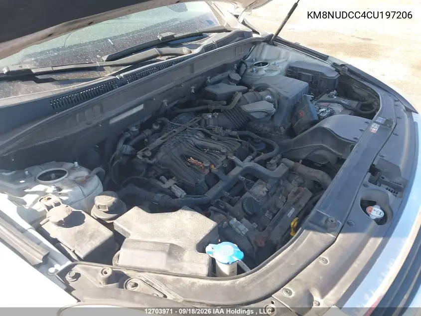 2012 HYUNDAI VERACRUZ VIN KM8NUDCC4CU197206 — фото 10