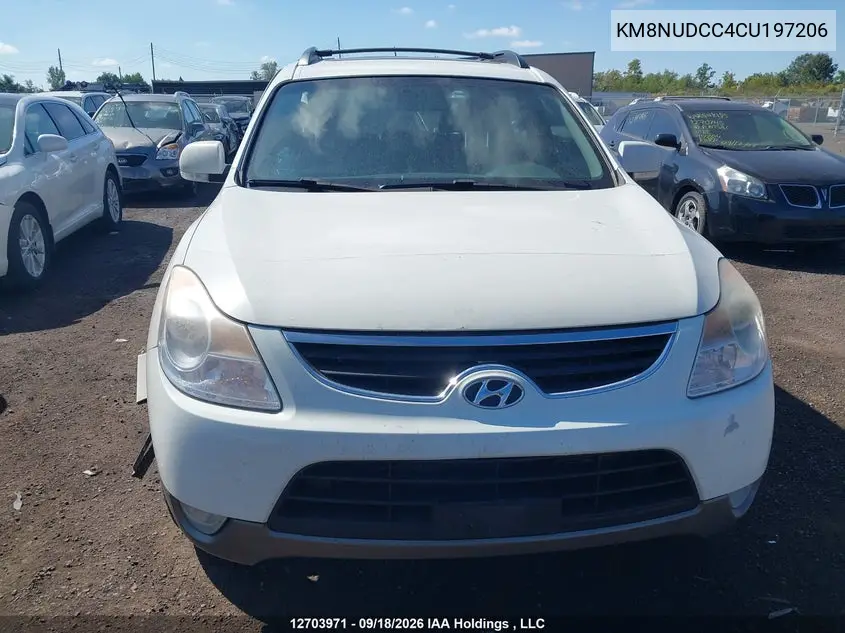 2012 HYUNDAI VERACRUZ VIN KM8NUDCC4CU197206 — фото 13