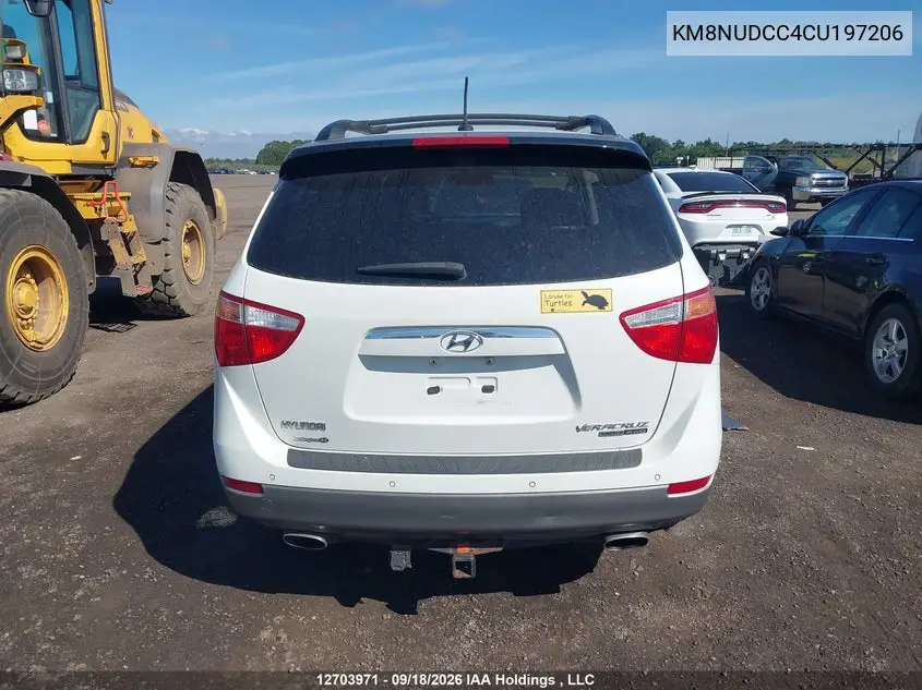 2012 HYUNDAI VERACRUZ VIN KM8NUDCC4CU197206 — фото 17