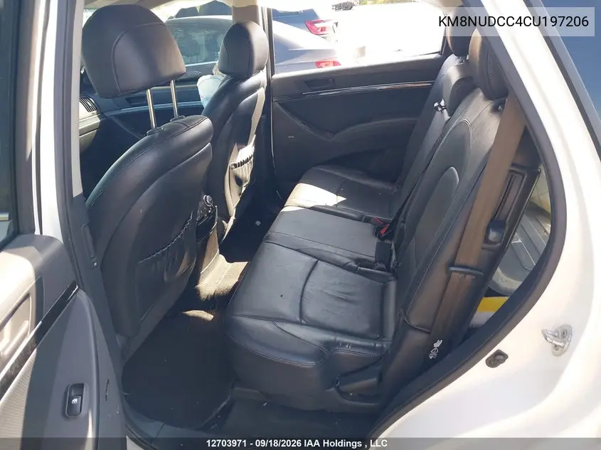 2012 HYUNDAI VERACRUZ VIN KM8NUDCC4CU197206 — фото 8