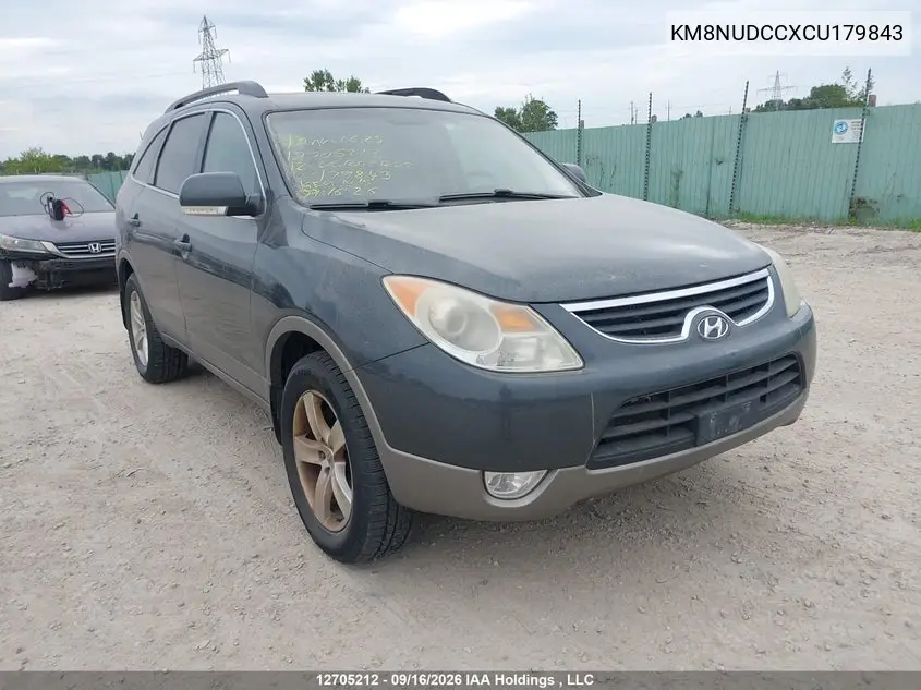 HYUNDAI VERACRUZ 2012, VIN KM8NUDCCXCU179843