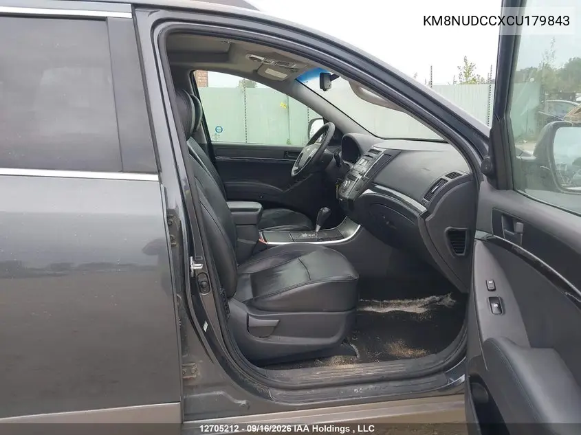 2012 HYUNDAI VERACRUZ VIN KM8NUDCCXCU179843 — фото 5
