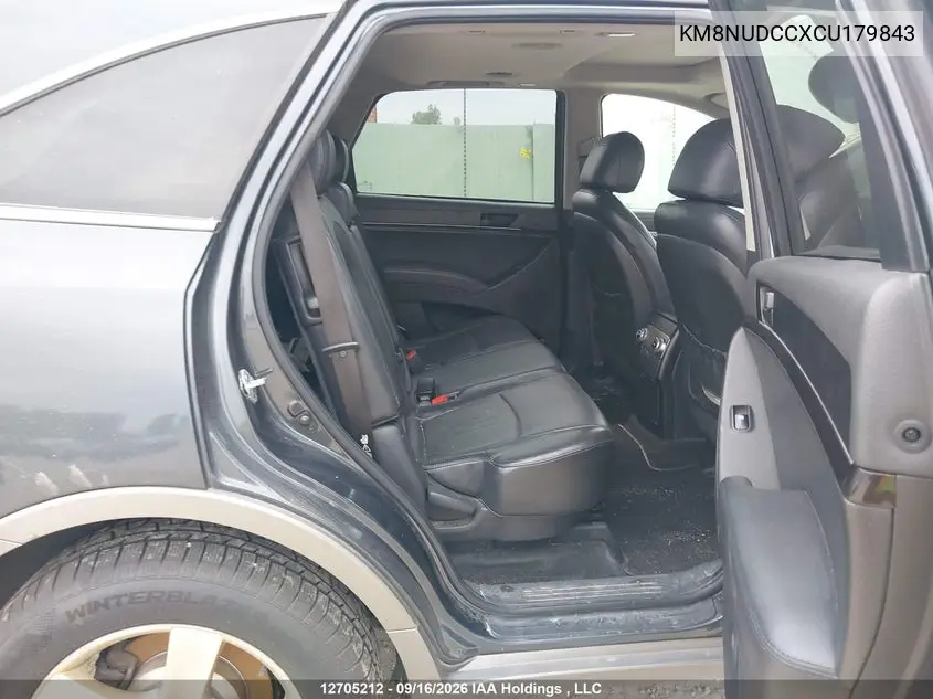 2012 HYUNDAI VERACRUZ VIN KM8NUDCCXCU179843 — фото 8