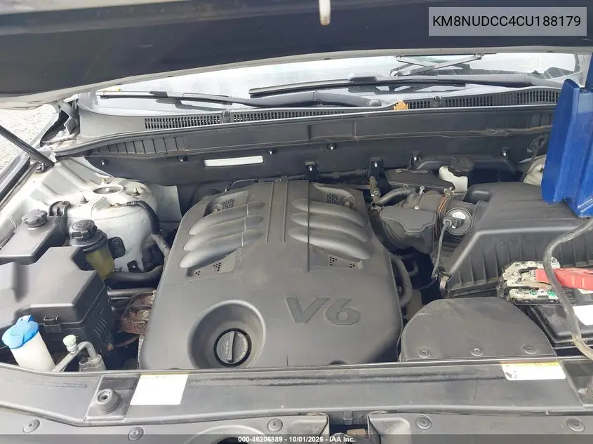 2012 HYUNDAI VERACRUZ VIN KM8NUDCC4CU188179 — фото 10