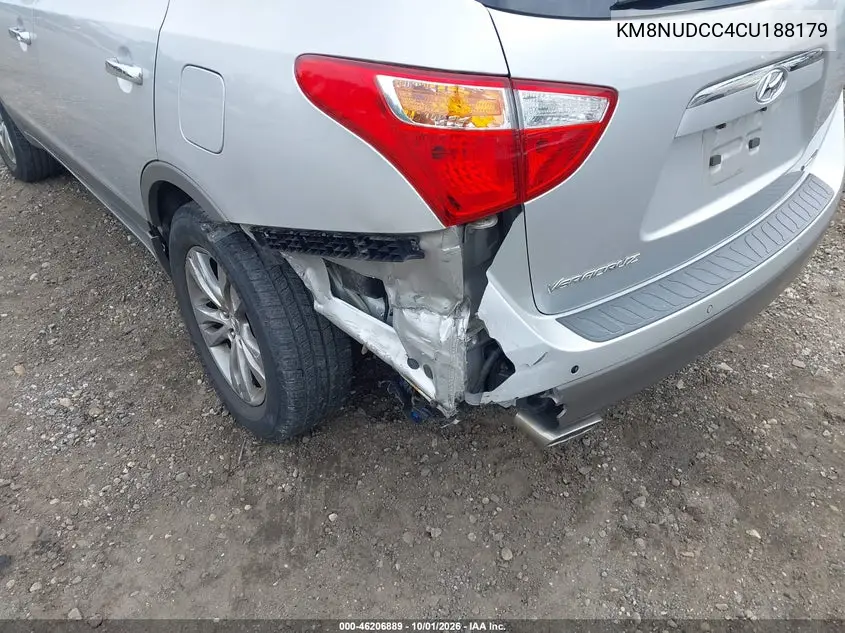 2012 HYUNDAI VERACRUZ VIN KM8NUDCC4CU188179 — фото 6